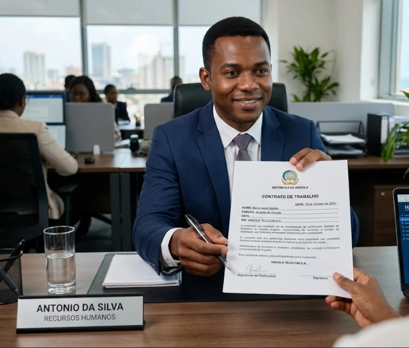 Como funciona o contrato de trabalho em Angola: Guia prático da Lei 12/23